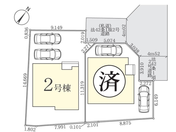 相模原市南区鵜野森２丁目　新築一戸建て