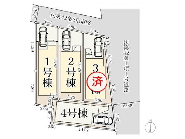 大和市下和田　新築一戸建て