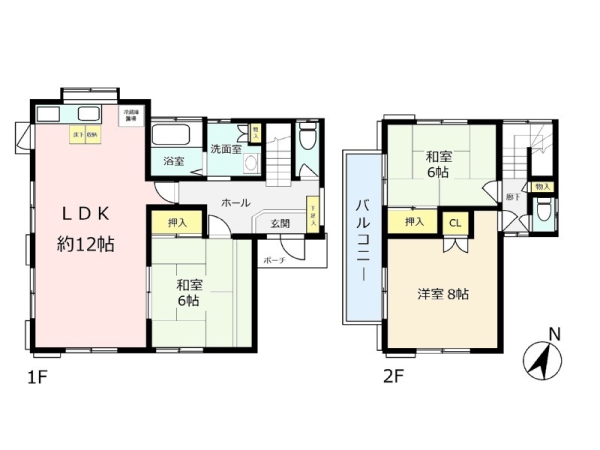 横浜市港南区野庭町の中古一戸建て