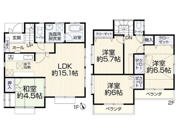 横浜市旭区下川井町の中古一戸建て