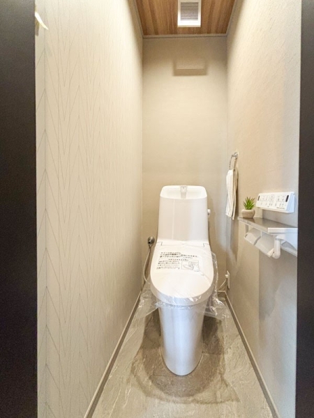 横浜市都筑区東山田町の中古一戸建て(トイレ)