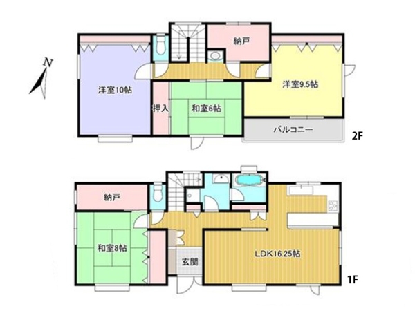 横浜市青葉区たちばな台２丁目の中古一戸建て