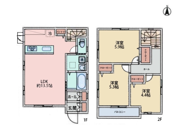 横浜市中区本牧荒井　中古一戸建て