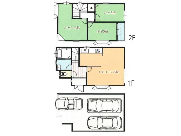 川崎市高津区蟹ケ谷　中古一戸建て