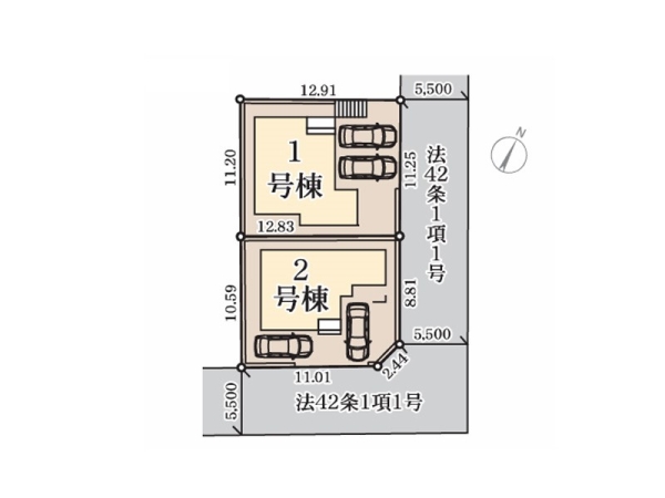 横浜市金沢区長浜２丁目　新築一戸建て