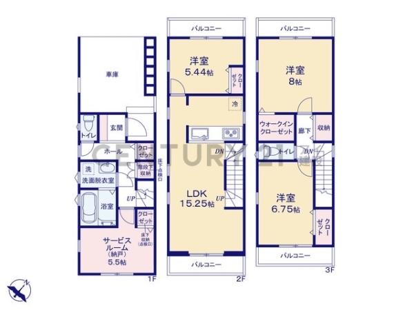 川崎市幸区戸手４丁目　新築一戸建て