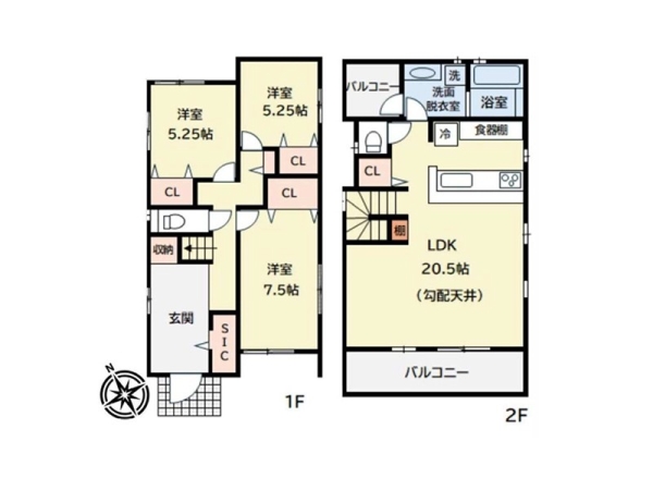 横浜市旭区笹野台３丁目　中古一戸建て