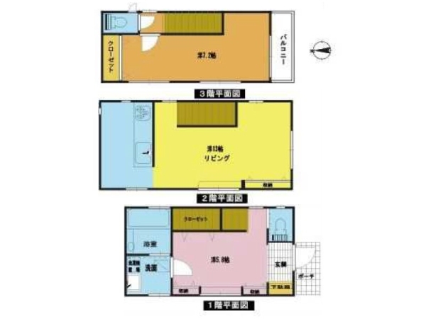 横浜市港北区綱島東５丁目の中古一戸建て