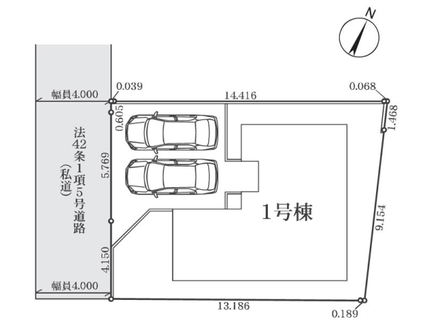 川崎市麻生区東百合丘１丁目　新築一戸建て