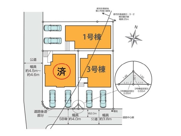 藤沢市片瀬４丁目　新築一戸建て