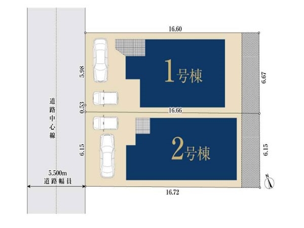 横浜市中区本牧満坂　新築一戸建て