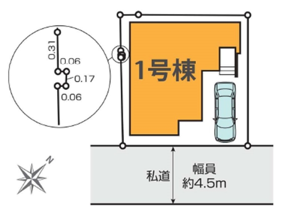 相模原市南区古淵６丁目　新築一戸建て