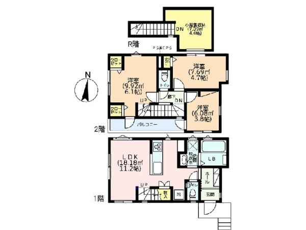 大和市上草柳８丁目　新築一戸建て