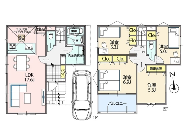 横浜市都筑区川和町　新築一戸建て