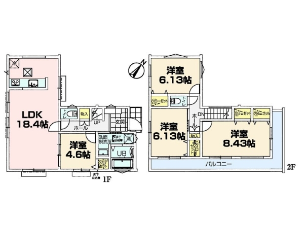 横浜市青葉区元石川町　新築一戸建て