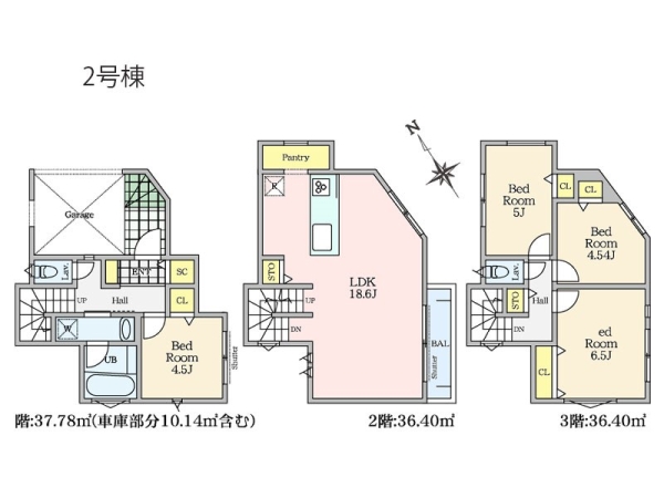 川崎市宮前区馬絹３丁目　新築一戸建て