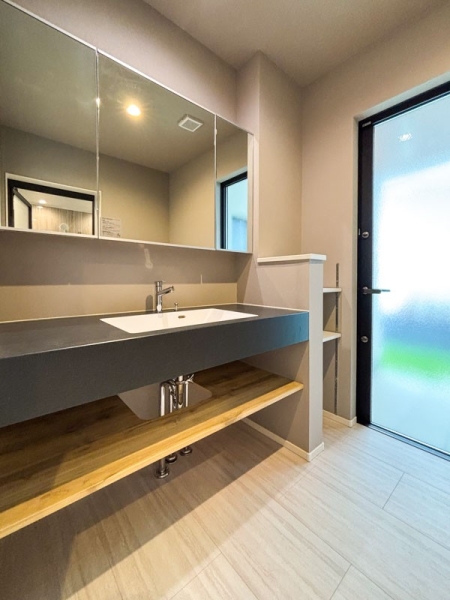 横浜市青葉区美しが丘4丁目 新築一戸建て(洗面台・洗面所)