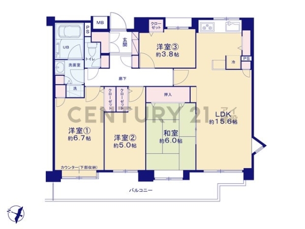 シティクレスト東寺尾壱番館