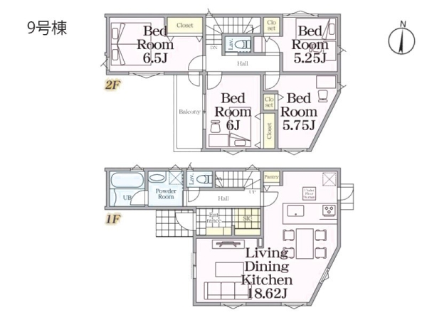 横浜市鶴見区北寺尾７丁目　新築一戸建て