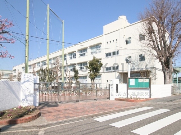 横浜市旭区白根６丁目　新築一戸建て(横浜市立鶴ケ峯中学校)