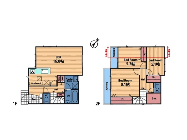 横浜市都筑区川和町　新築一戸建て