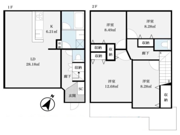 横浜市港北区岸根町の中古一戸建て