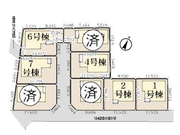 大和市西鶴間７丁目　新築一戸建て