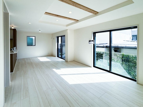 横浜市港北区下田町3丁目 新築一戸建て(リビング)