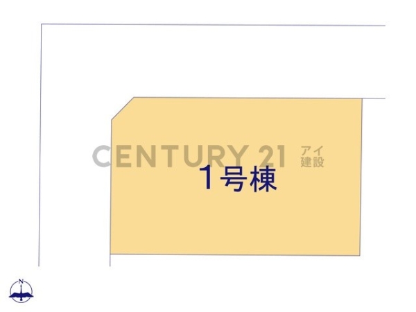 川崎市宮前区菅生6丁目 新築一戸建て(区画図)