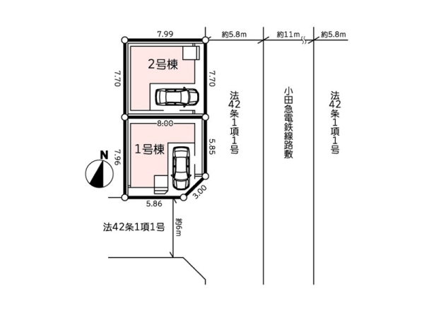 藤沢市湘南台４丁目　新築一戸建て