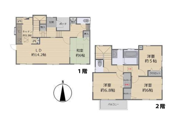 横浜市戸塚区原宿３丁目　中古一戸建て