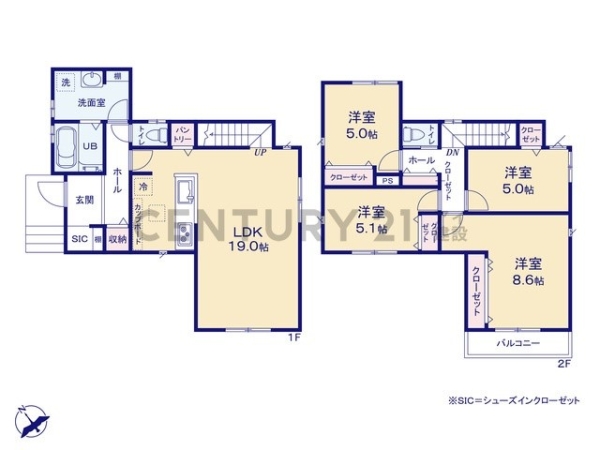横浜市青葉区新石川４丁目　新築一戸建て