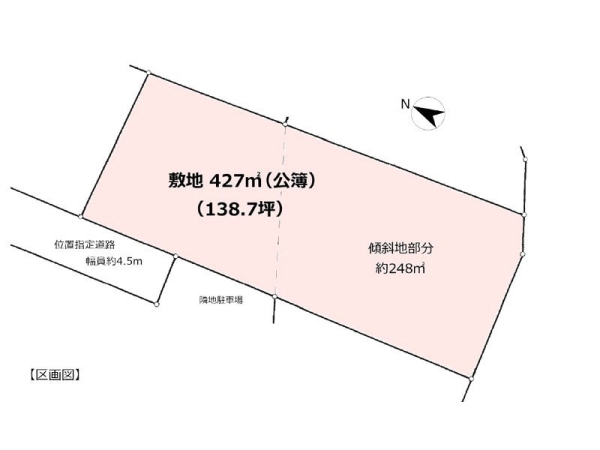 横浜市中区本牧間門　売地