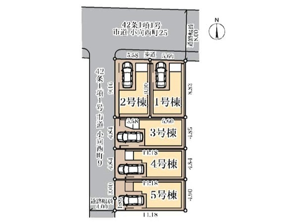 川崎市幸区小向西町４丁目　新築一戸建て