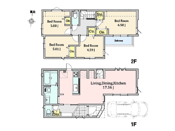 町田市小川5丁目 新築一戸建て