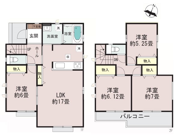 大和市西鶴間４丁目　新築一戸建て