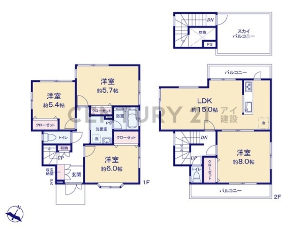 横浜市港南区上永谷３丁目　中古一戸建て
