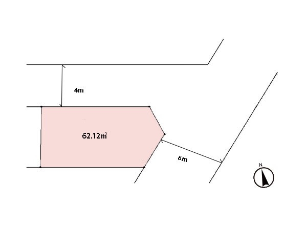 川崎市幸区南加瀬3丁目 新築一戸建て(区画図)