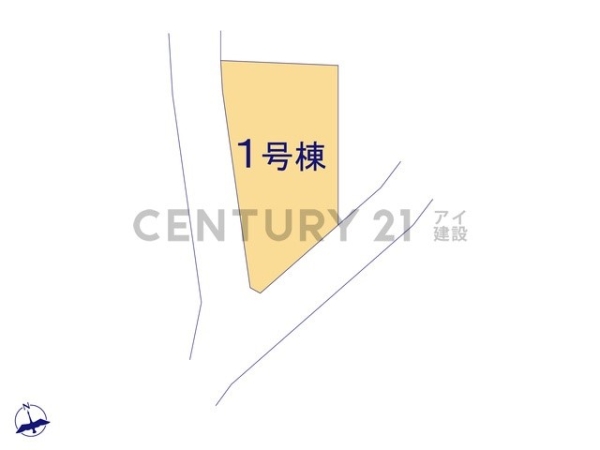 横浜市泉区和泉中央北2丁目 新築一戸建て(区画図)