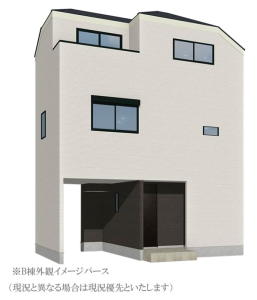 横浜市保土ケ谷区釜台町 新築一戸建て(完成予想図)