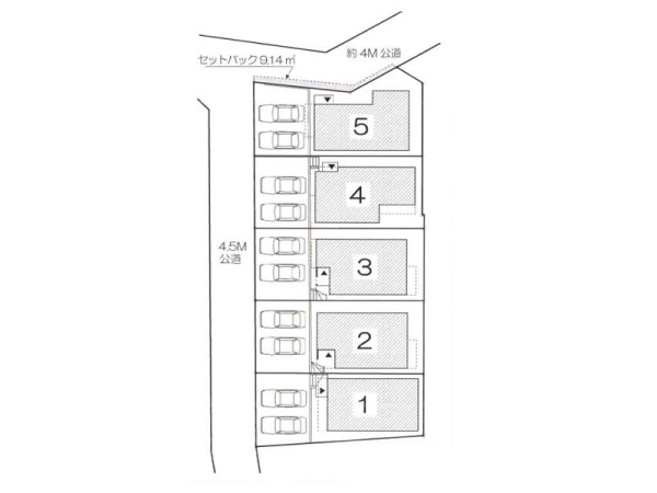 横浜市泉区和泉中央南2丁目 新築一戸建て(区画図)