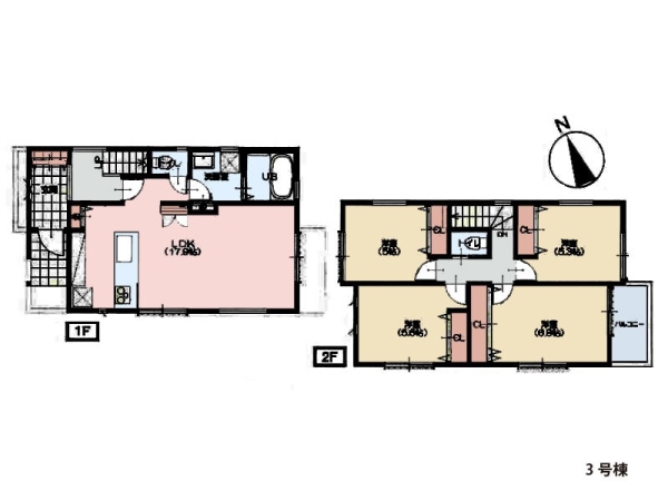 横浜市泉区和泉中央南2丁目 新築一戸建て(間取り)