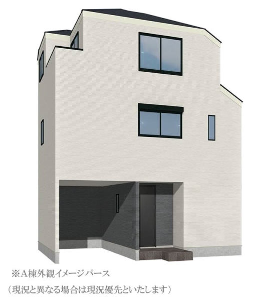 横浜市保土ケ谷区釜台町 新築一戸建て(完成予想図)