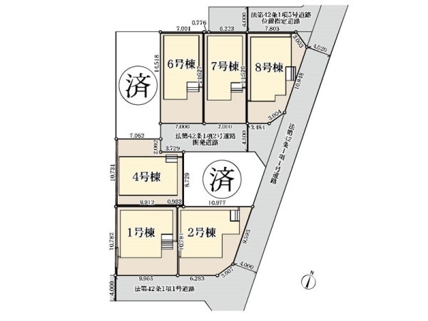 藤沢市石川６丁目　新築一戸建て