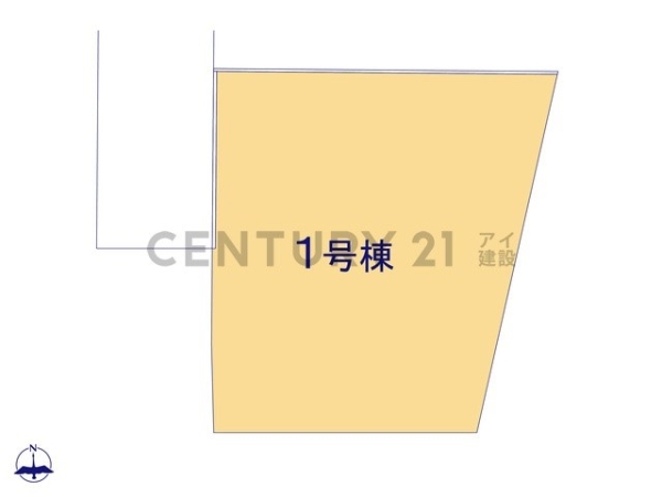 横浜市戸塚区上矢部町 新築一戸建て(区画図)