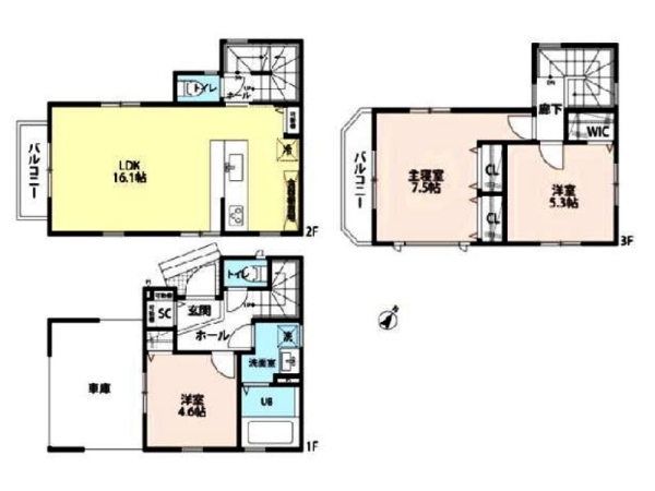 横浜市保土ケ谷区初音ケ丘の中古一戸建て