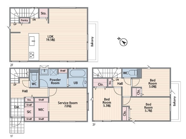 鎌倉市岩瀬　新築一戸建て