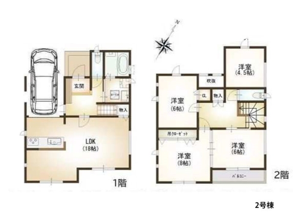 横浜市鶴見区上の宮２丁目　新築一戸建て