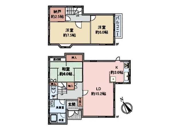横浜市鶴見区上の宮１丁目の中古一戸建て
