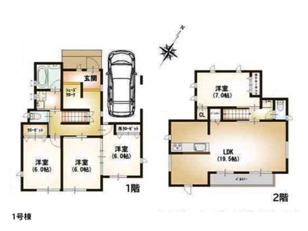 横浜市鶴見区上の宮２丁目　新築一戸建て